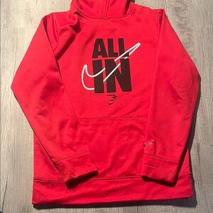 Red Nike Kids Hoodie size XL youth 13-15